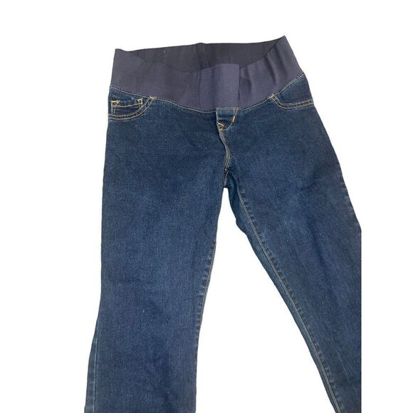 Old Navy maternity three-quarter short pants Jeans 2 regular - Picture 1 of 4